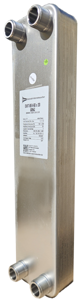 Edelstahl gelöteter Plattenwärmetauscher für Wasser mit einer hohen Leitfähigket