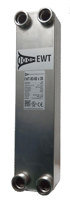  Plattenwärmetauscher B3-60 (Substitut CB62)